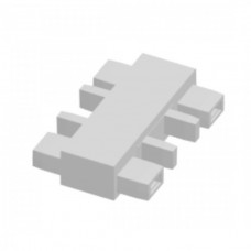 Σύνδεσμος Μαγνητικής Ράγας Οροφής 48V Slim Λευκός 6688